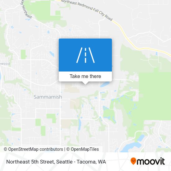 Northeast 5th Street map