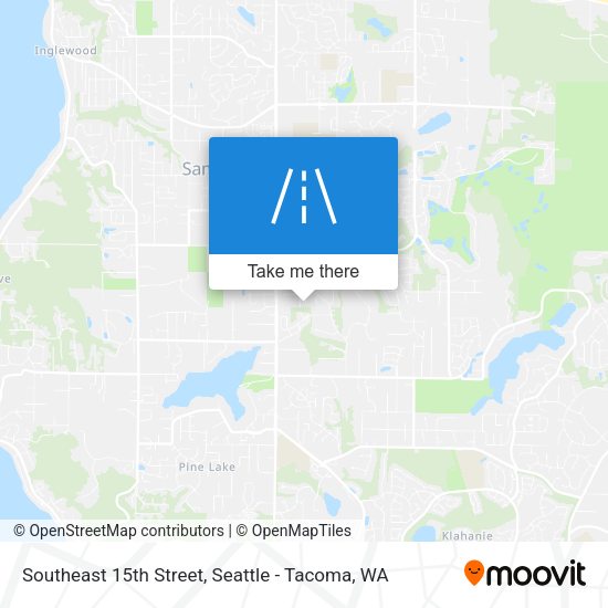 Mapa de Southeast 15th Street