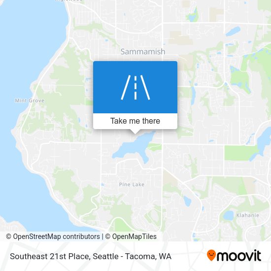 Mapa de Southeast 21st Place