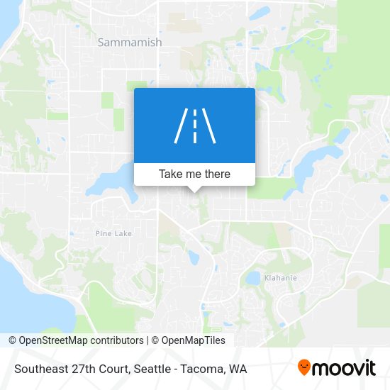 Southeast 27th Court map