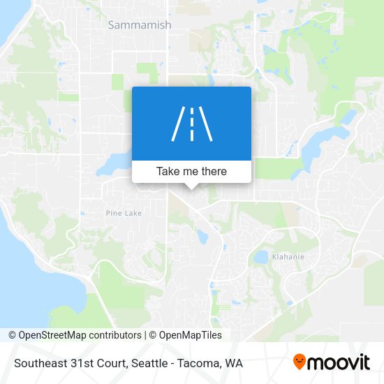 Southeast 31st Court map