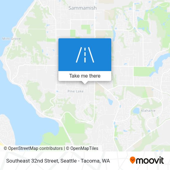 Mapa de Southeast 32nd Street