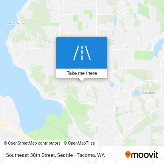 Mapa de Southeast 38th Street