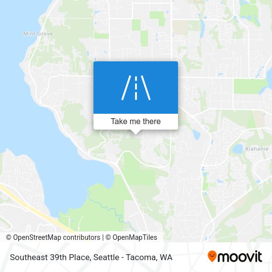 Mapa de Southeast 39th Place