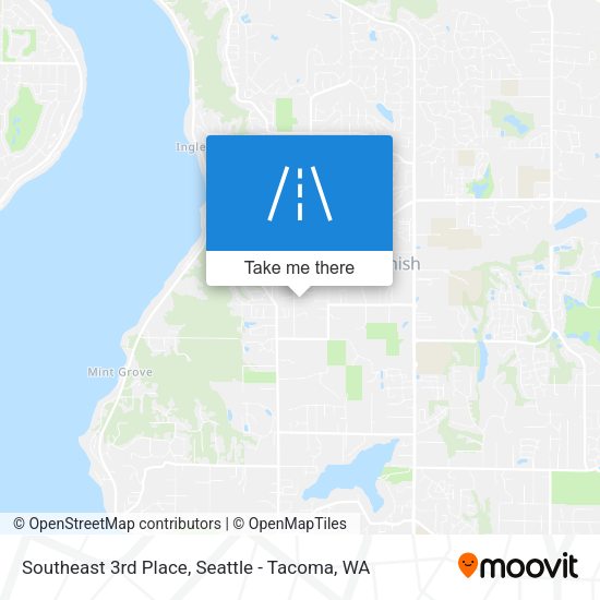 Southeast 3rd Place map