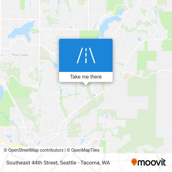 Mapa de Southeast 44th Street