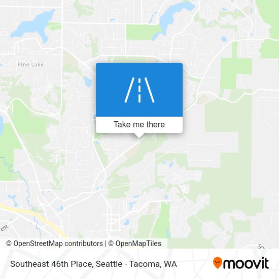 Mapa de Southeast 46th Place
