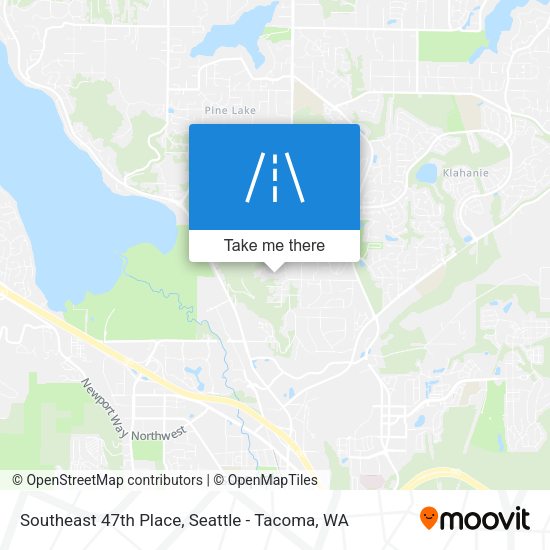 Mapa de Southeast 47th Place