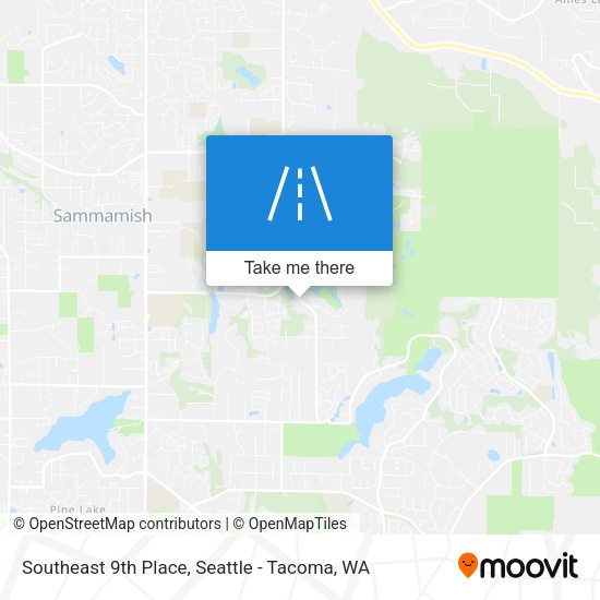 Mapa de Southeast 9th Place