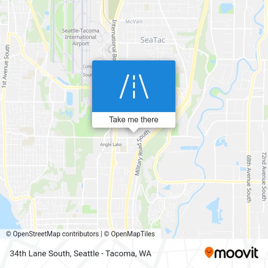 Mapa de 34th Lane South
