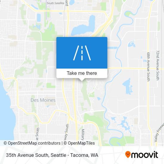 Mapa de 35th Avenue South