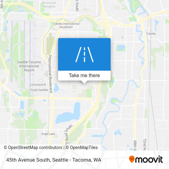 45th Avenue South map