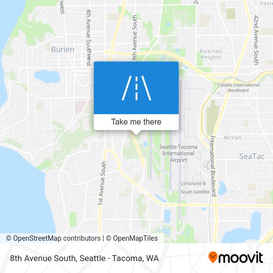 Mapa de 8th Avenue South