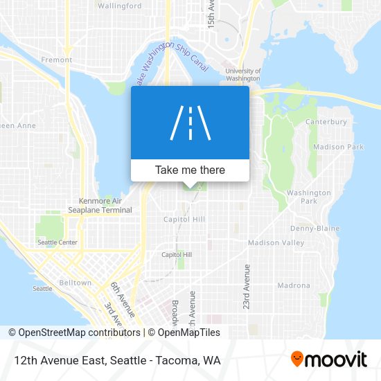 12th Avenue East map