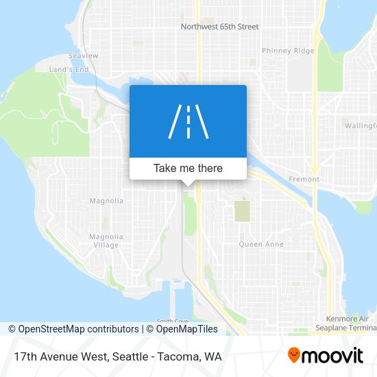 Mapa de 17th Avenue West