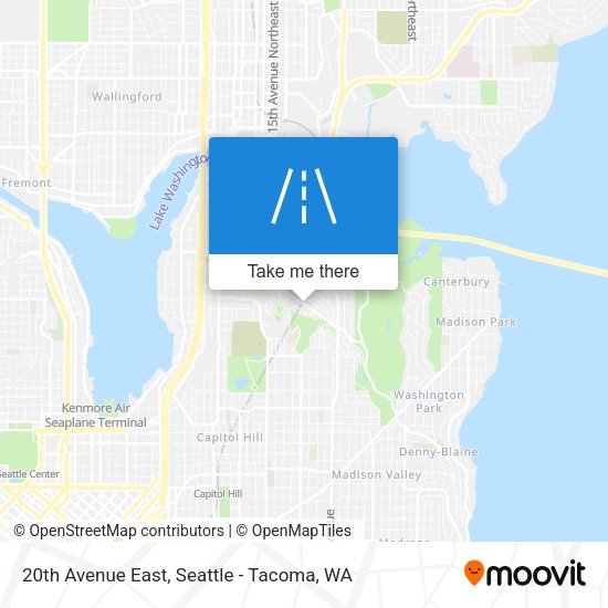 Mapa de 20th Avenue East