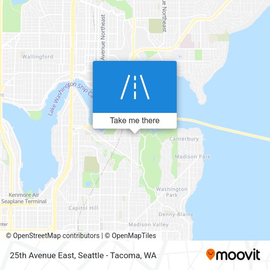 Mapa de 25th Avenue East