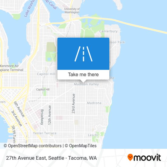 27th Avenue East map