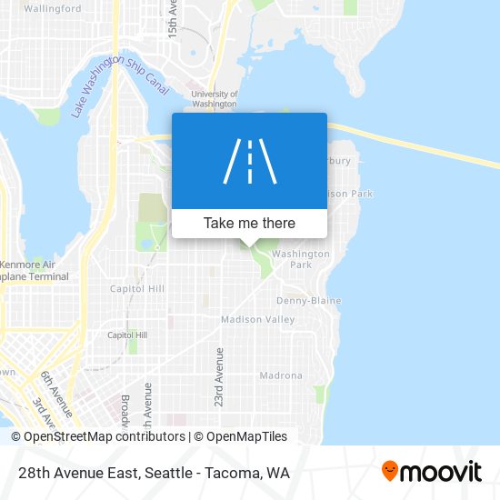 28th Avenue East map