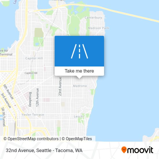 Mapa de 32nd Avenue