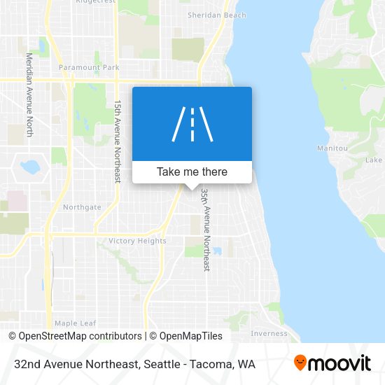 Mapa de 32nd Avenue Northeast