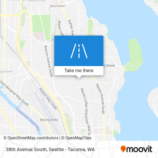 Mapa de 38th Avenue South