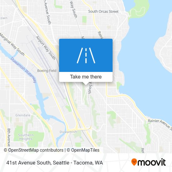 Mapa de 41st Avenue South