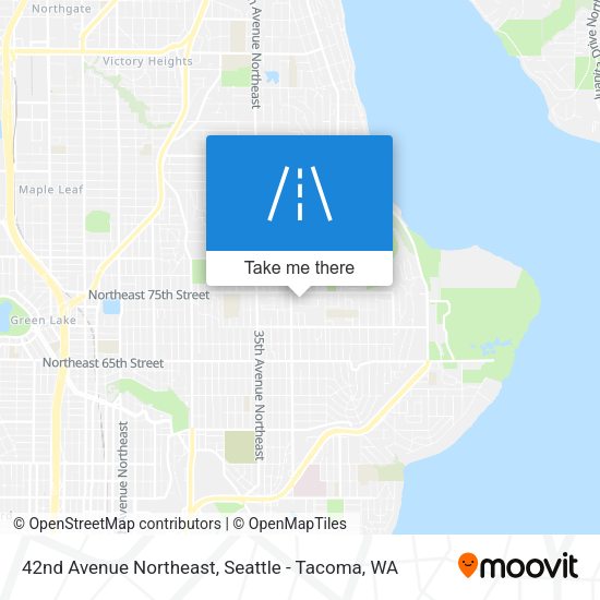 42nd Avenue Northeast map