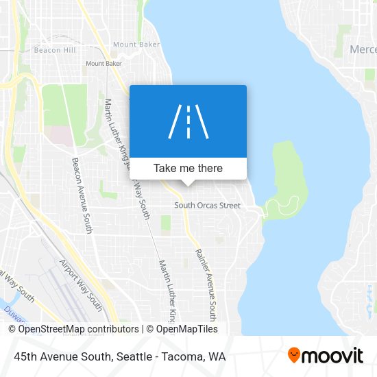 45th Avenue South map
