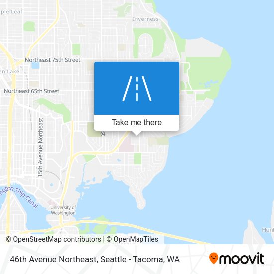 Mapa de 46th Avenue Northeast