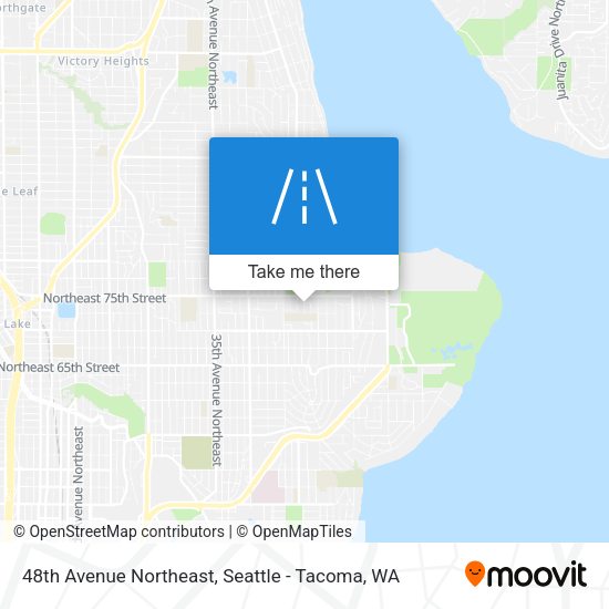 Mapa de 48th Avenue Northeast