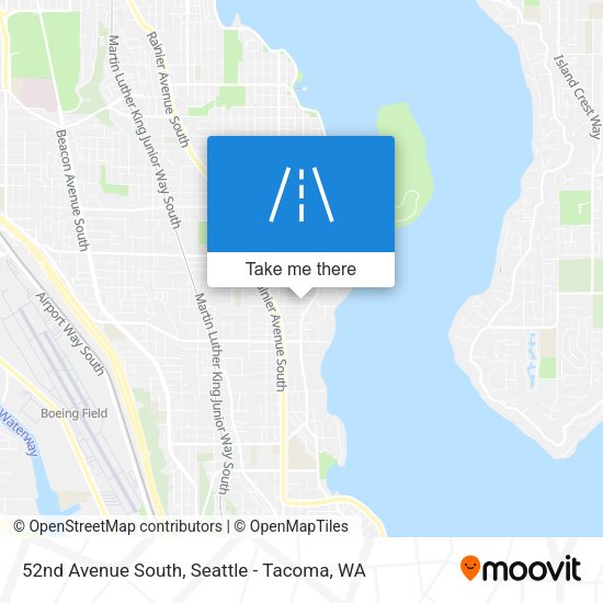 Mapa de 52nd Avenue South