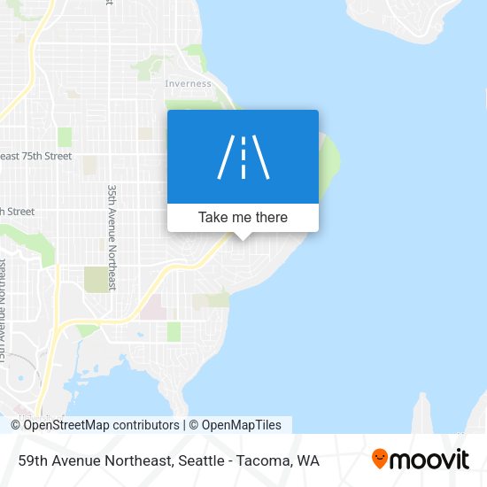 Mapa de 59th Avenue Northeast