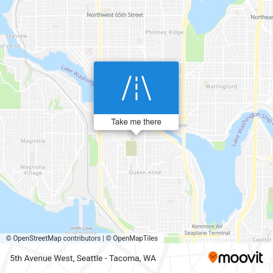 5th Avenue West map