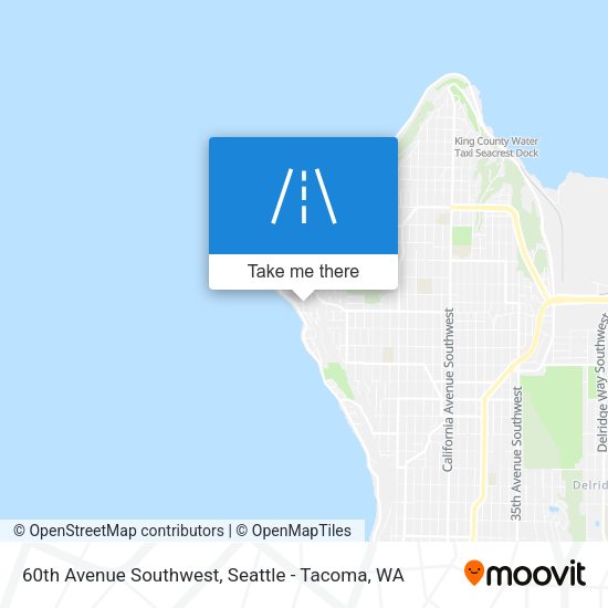 Mapa de 60th Avenue Southwest