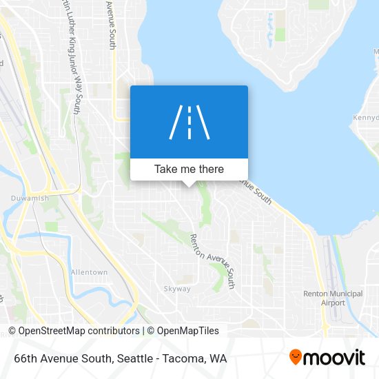 Mapa de 66th Avenue South