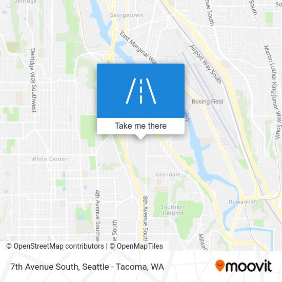Mapa de 7th Avenue South