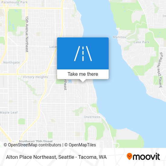 Alton Place Northeast map