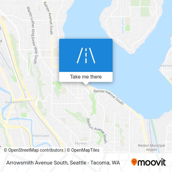 Mapa de Arrowsmith Avenue South