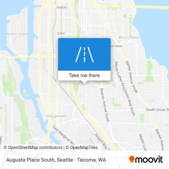 Augusta Place South map