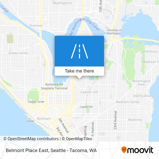 Belmont Place East map