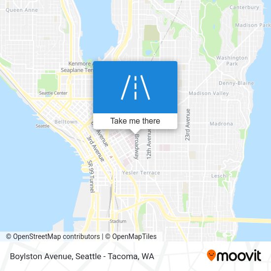 Boylston Avenue map