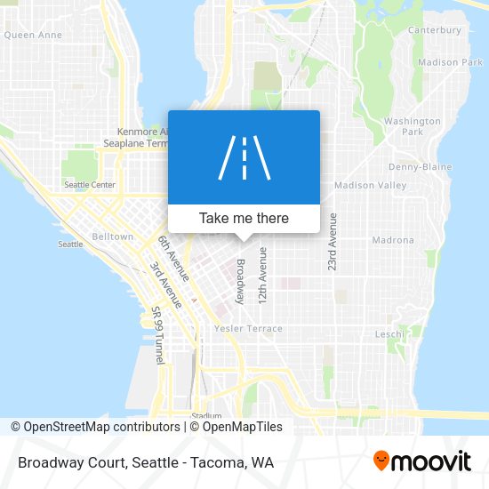 Broadway Court map