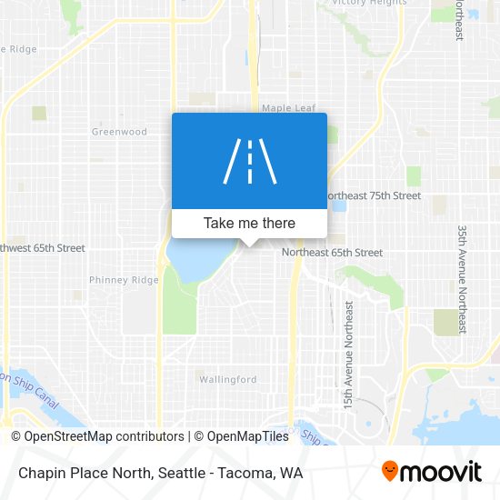 Chapin Place North map