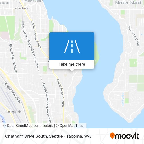 Chatham Drive South map