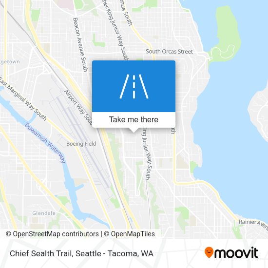 Chief Sealth Trail map