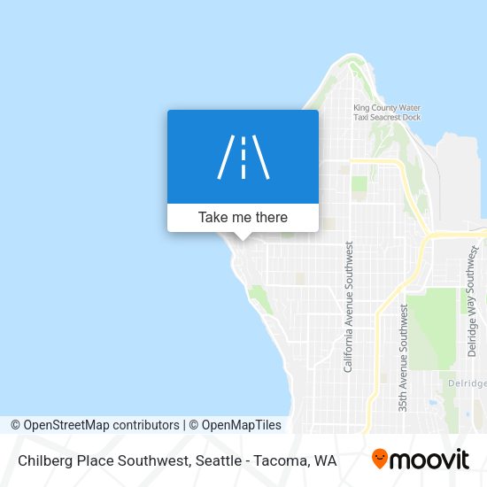Chilberg Place Southwest map