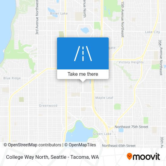 College Way North map