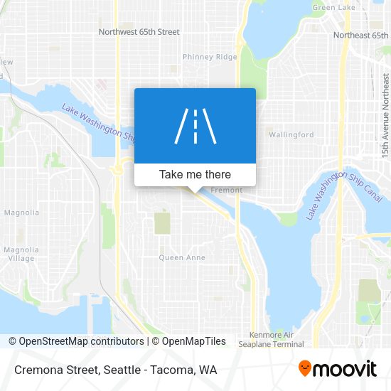 Cremona Street map
