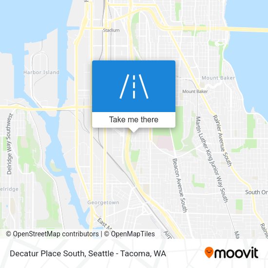 Decatur Place South map